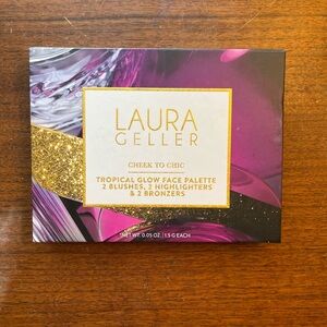 LAURA GELLER NEW YORK Cheek to Chic Tropical Glow Baked Face Palette